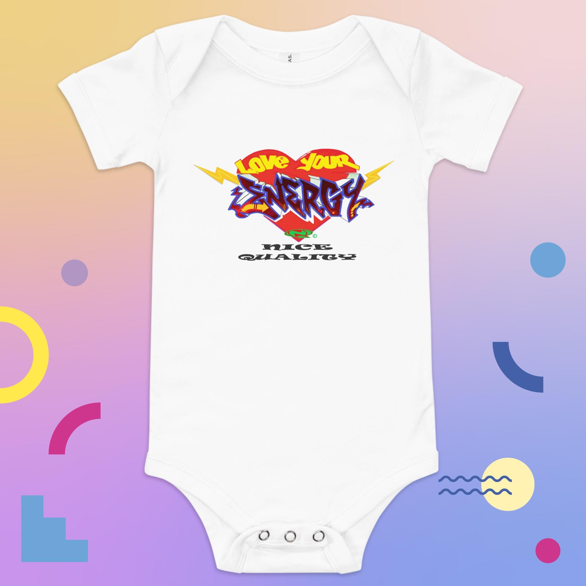 Energy bañador de manga corta para bebé