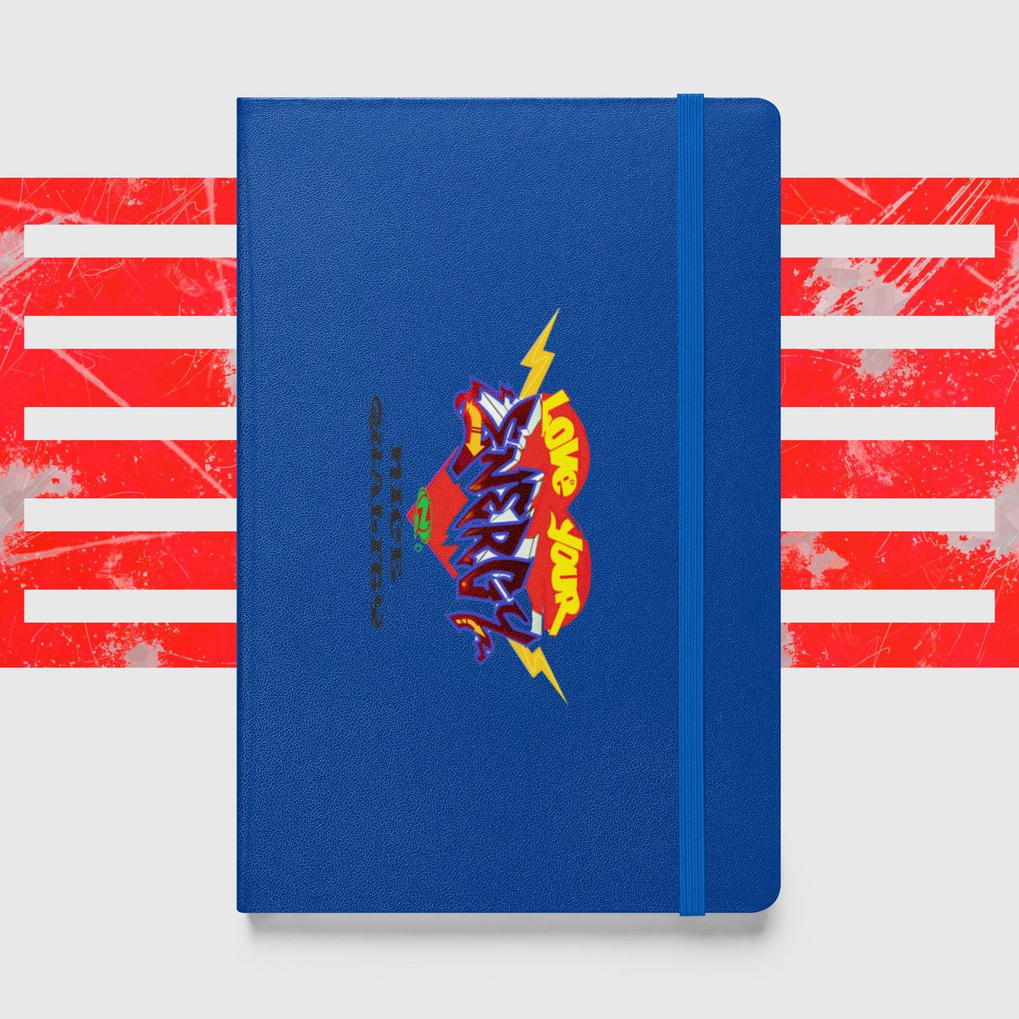 Hardcover bound notebook