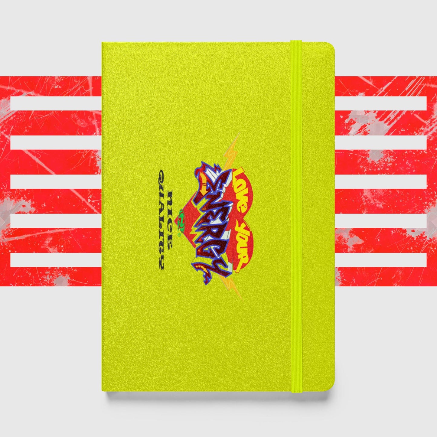 Hardcover bound notebook