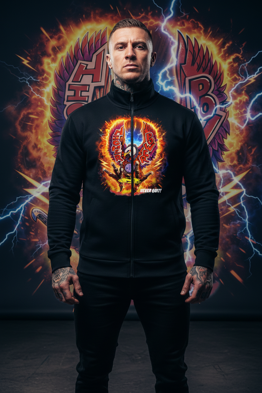 Higher Power Eagle Jacket Campaign