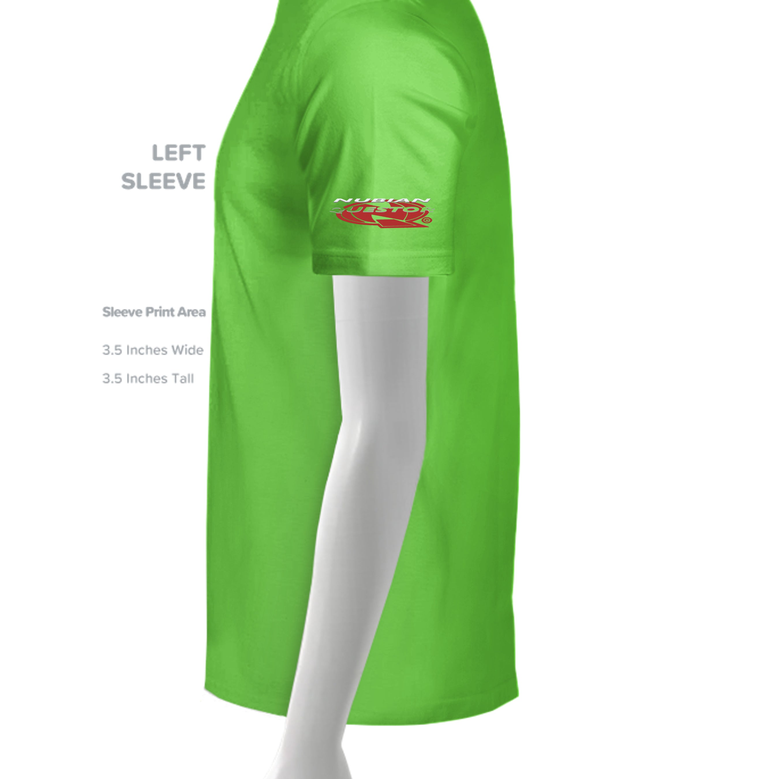 ELECTRIC GREEN - G500 - SLEEVE_LEFT