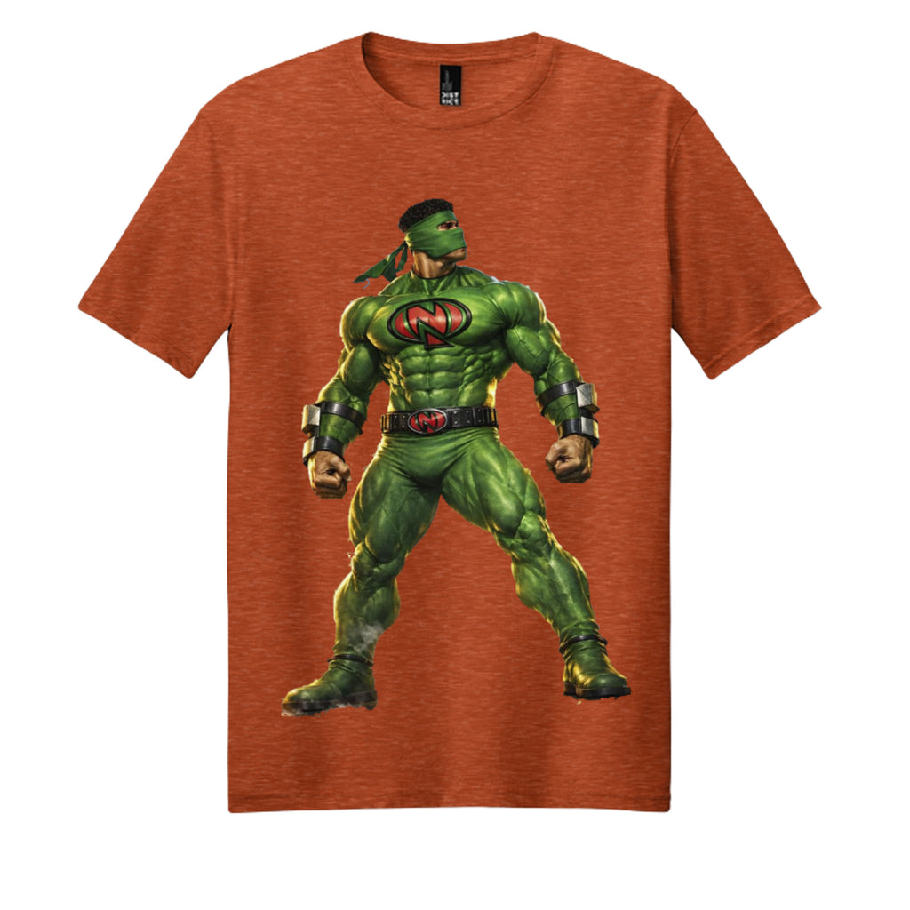 Deep Orange Heather - DM108 - FRONT