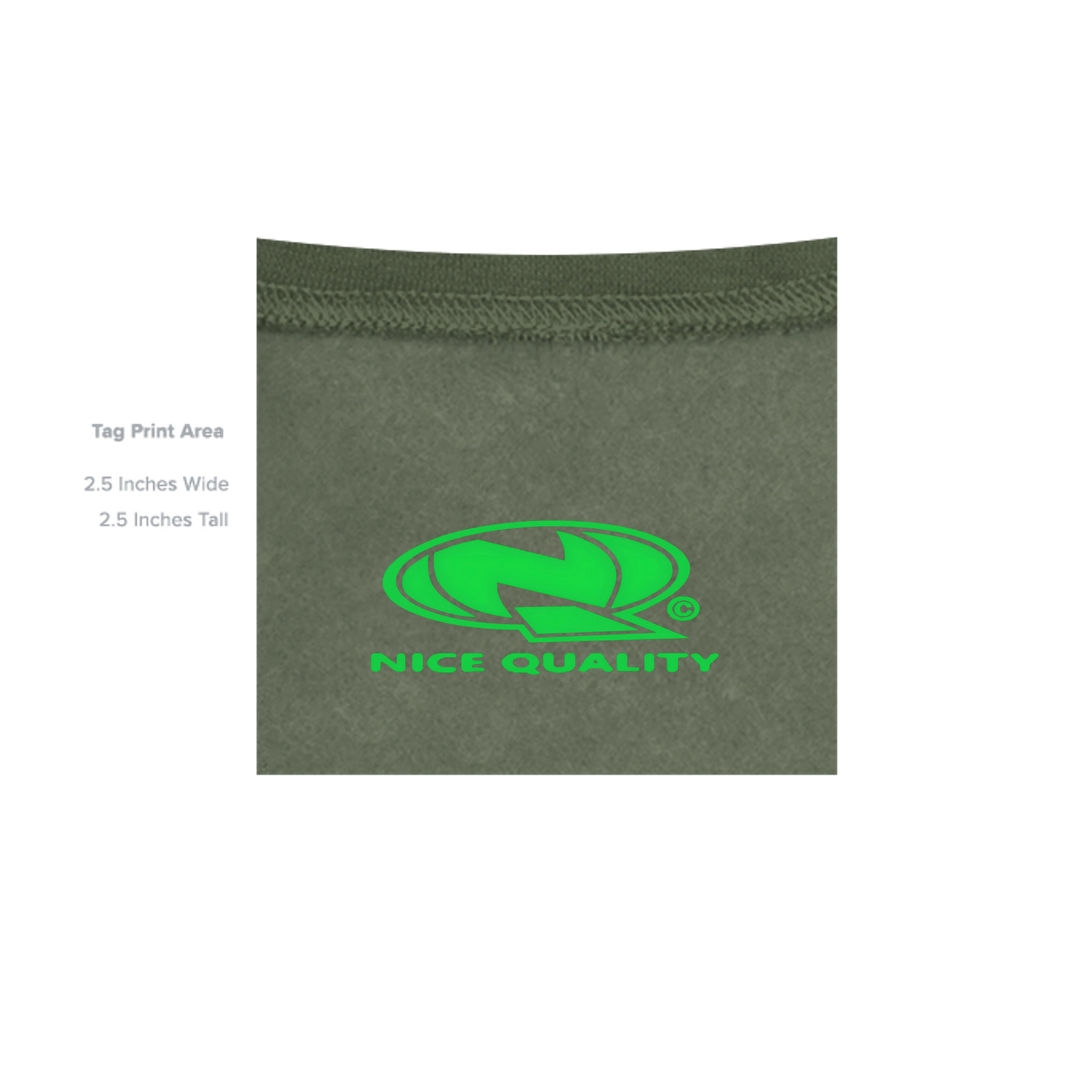 MILITARY GREEN - G185 - INSIDE_TAG_LINE