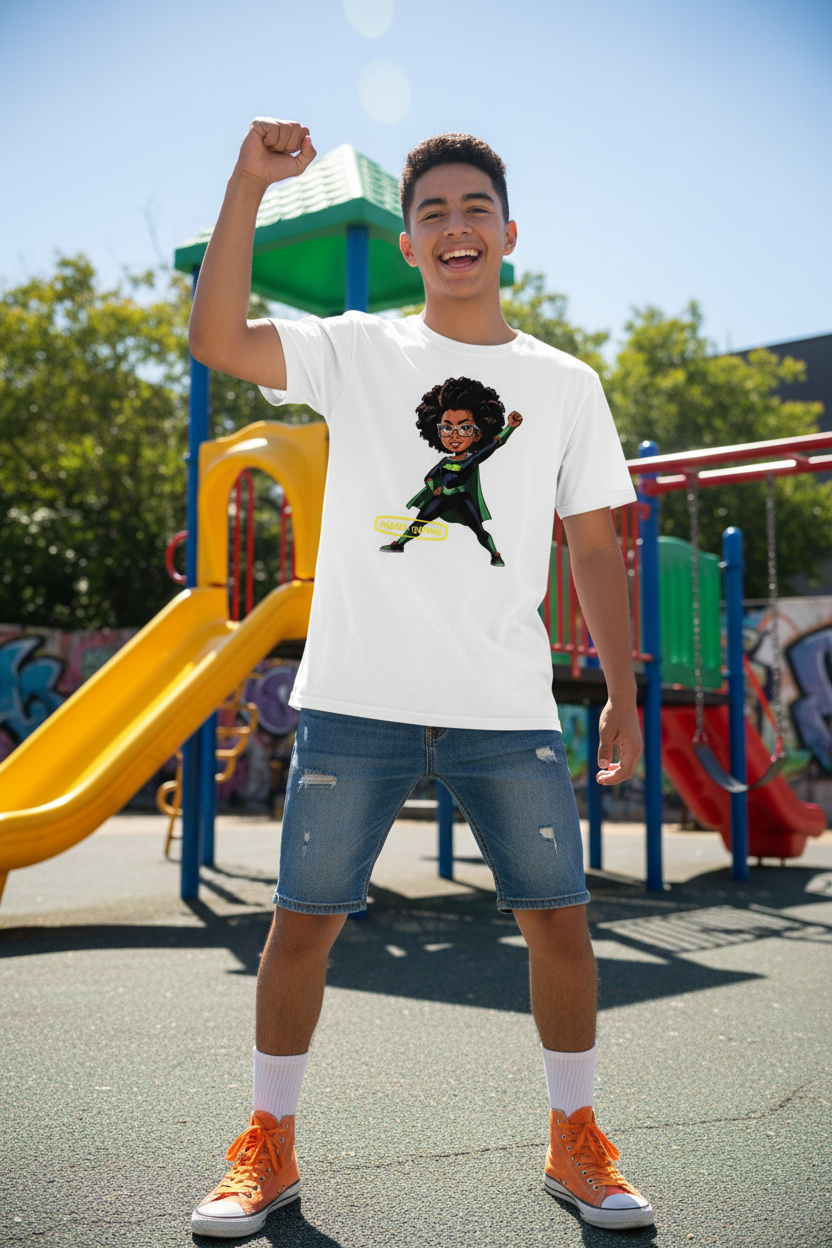 Nubia Quinn Youth Tee Campaign