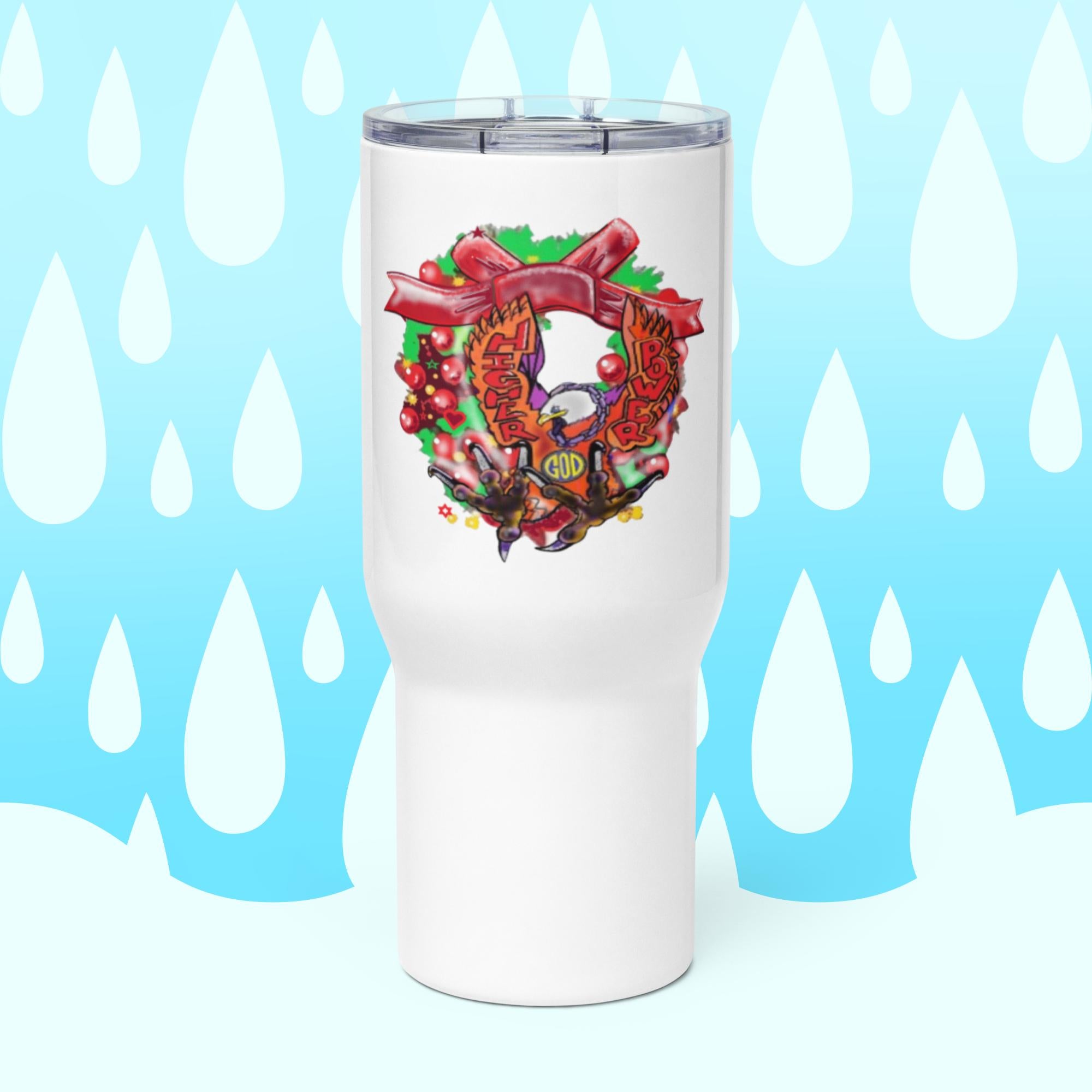 Taza de viaje con asa