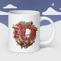 Taza blanca brillante