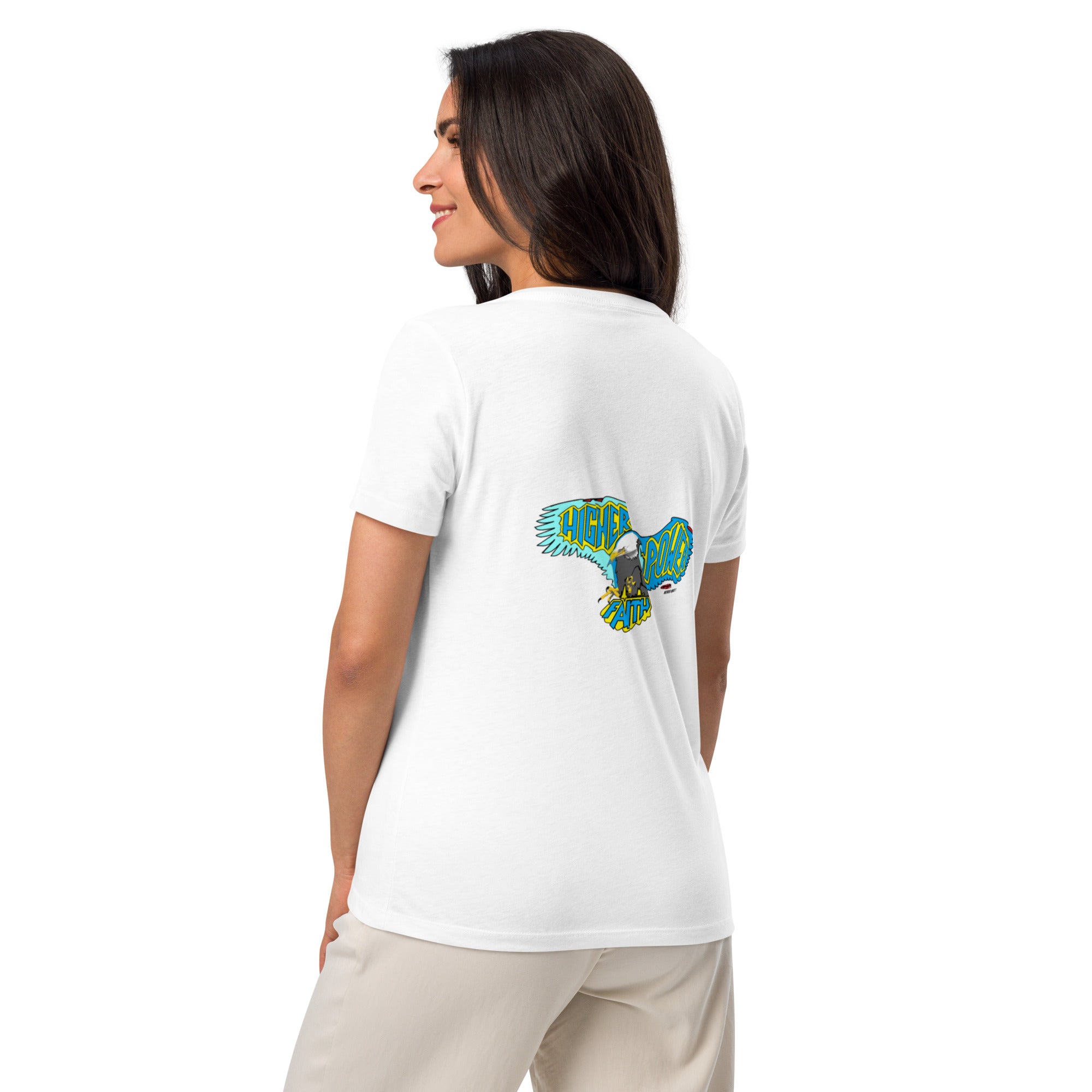 Women’s relaxed v-neck t-shirt